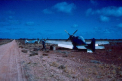 Emu-Target-Respone-P-51Minor-Blast-damage