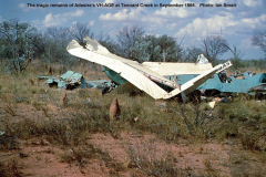 VH-AGE-Wreckage-at-Tennant-Creek-1966