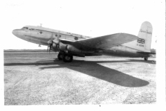AVRO Tudor IV G-AGRG at Adelaide Airport circa 1958. Photo courtesy Cliff Noble