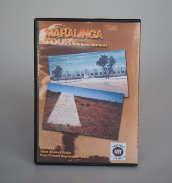 Maralinga Tour DVD, back cover