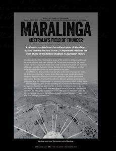1. Maralinga Aerial View – A view of the desolate earth of Maralinga