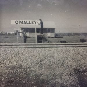 O'Malley Siding sign late sixties